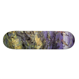 Sea oil painting. Vincent van Gogh. Skateboard