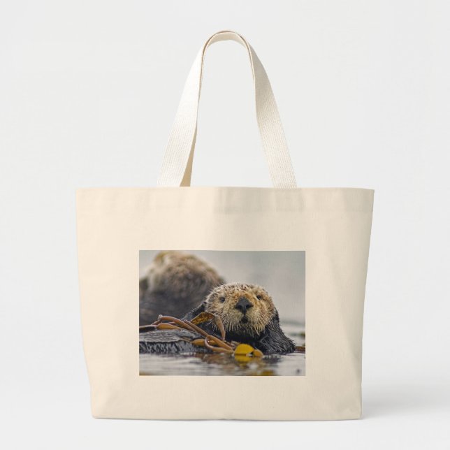 Sea Otter Beach Bag (Front)