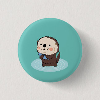 sea otter button