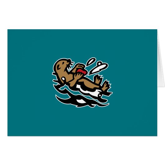 Sea otter cards (Front Horizontal)