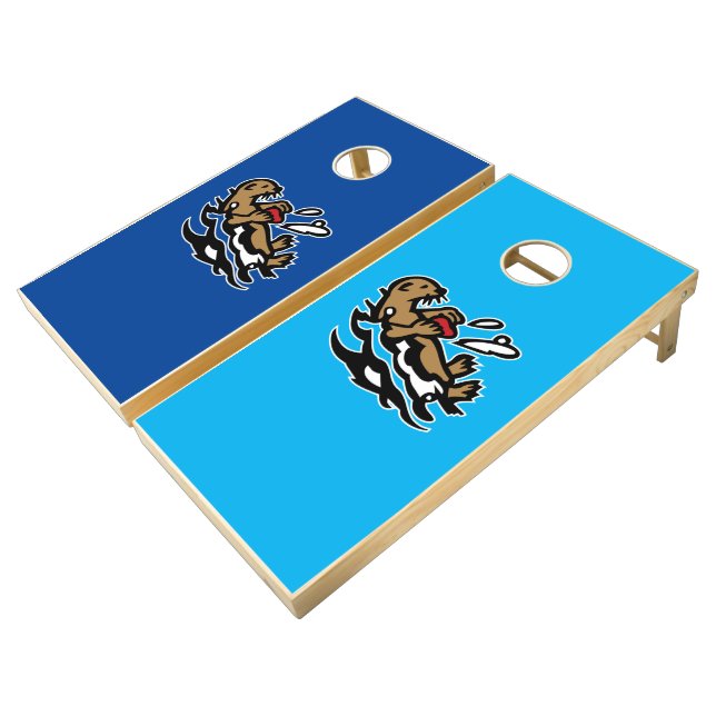 Sea otter Cornhole Set (Angled)