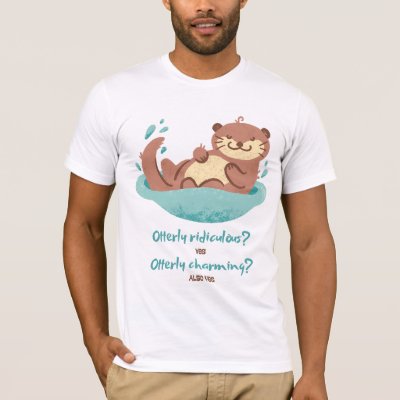 Sea Otter Design T-Shirt