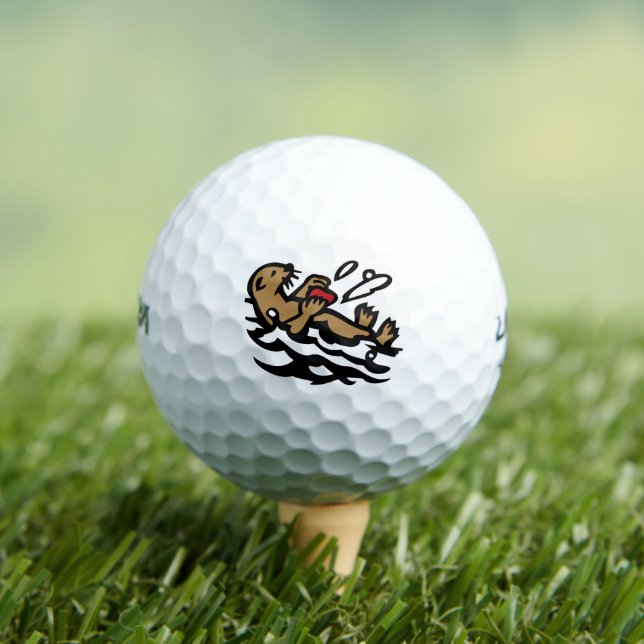 Sea otter Golf Balls (Insitu Tee)