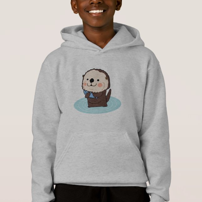 sea otter hoodie (Front)