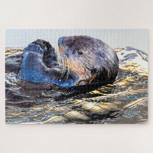 Sea Otter Jigsaw Puzzle