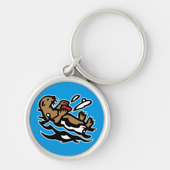 Sea otter keychain (Front)
