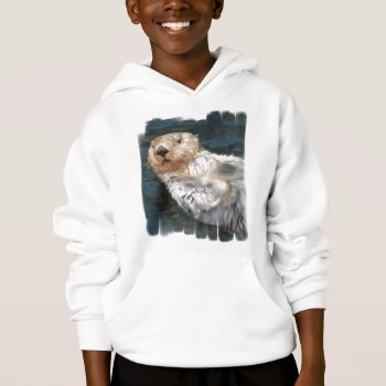 Sea Otter Kid's Sweatshirt by WildlifeAnimals at Zazzle