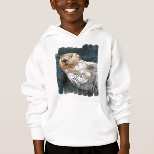 Sea Otter Kids Sweatshirt