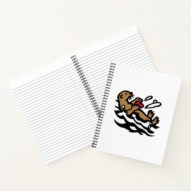 Sea otter notebook (Inside)