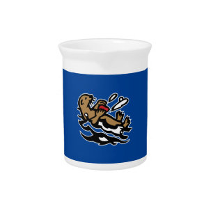 Sea otter pitcher