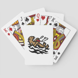 Sea otter Playing Cards