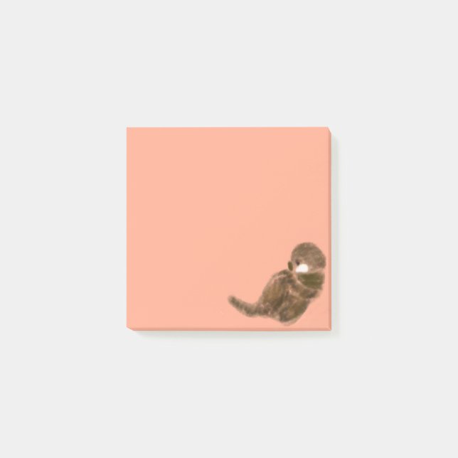 Sea otter post-it notes (Front)