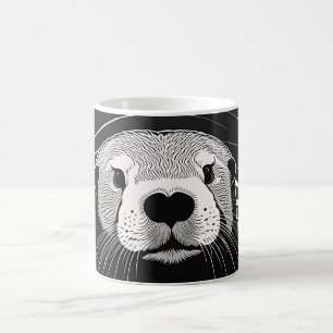 Sea Otter Swimming Coffee Mug