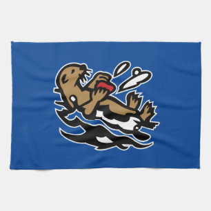 Sea otter towel