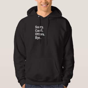 Sea Otter Vintage Sunset Retro Cute Women's River  Hoodie