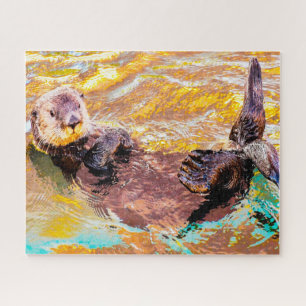 Sea Otters our seas Jigsaw Puzzle