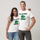 Sea Otters Rock T-Shirt (Unisex)
