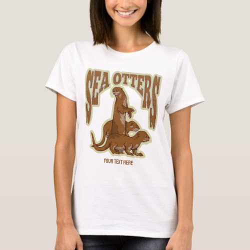 Sea otters T_Shirt