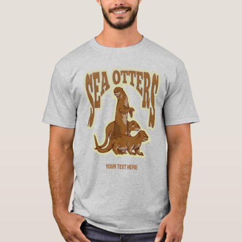 Sea otters T_Shirt