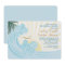 Sea palms beach rehearsal dinner invitations