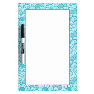 Sea Pattern Dry-Erase Board