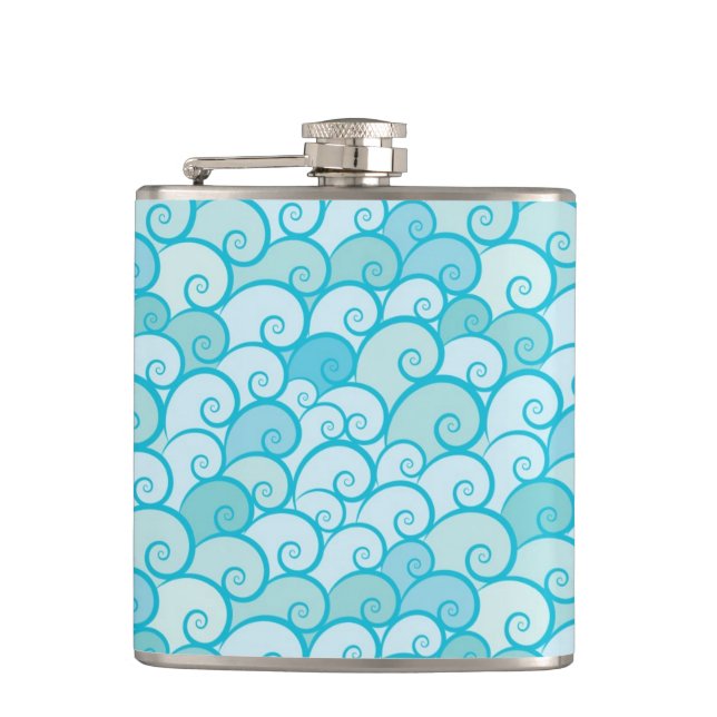 Sea Pattern Flask (Front)