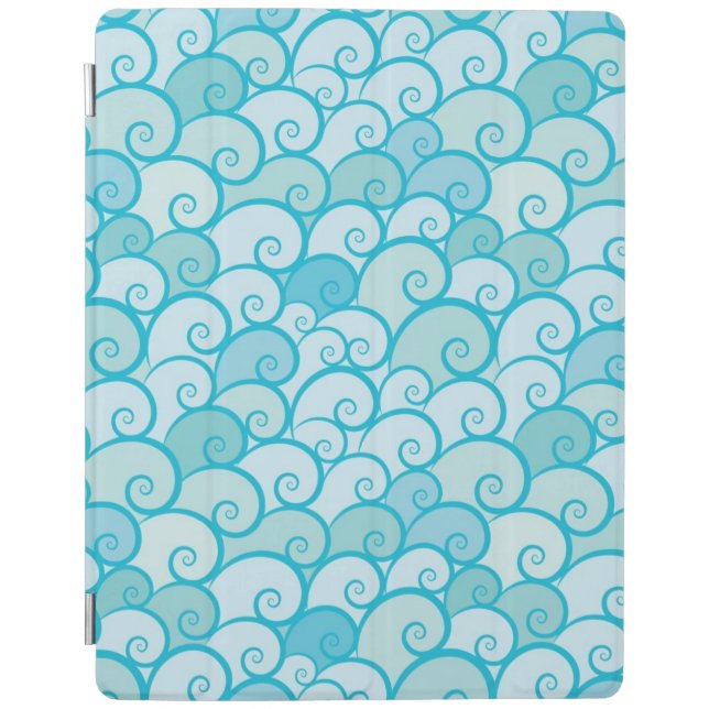 Sea Pattern iPad Smart Cover (Front)