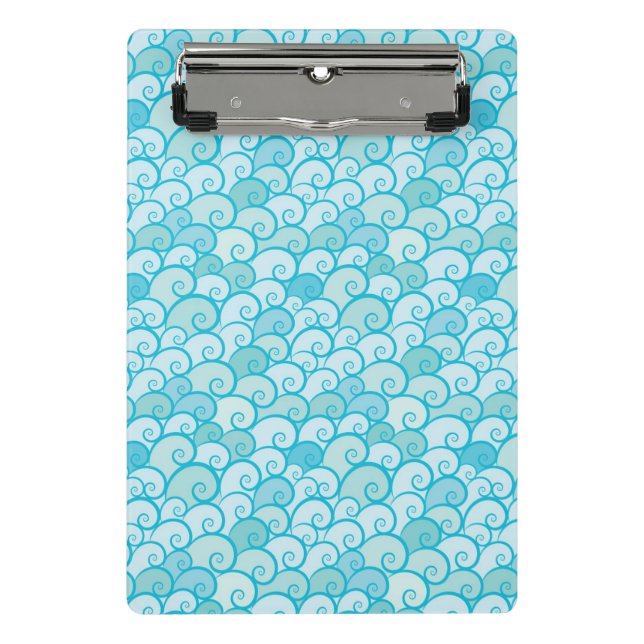 Sea Pattern Mini Clipboard (Front)