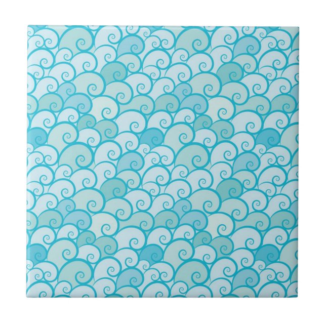 Sea Pattern Tile (Front)