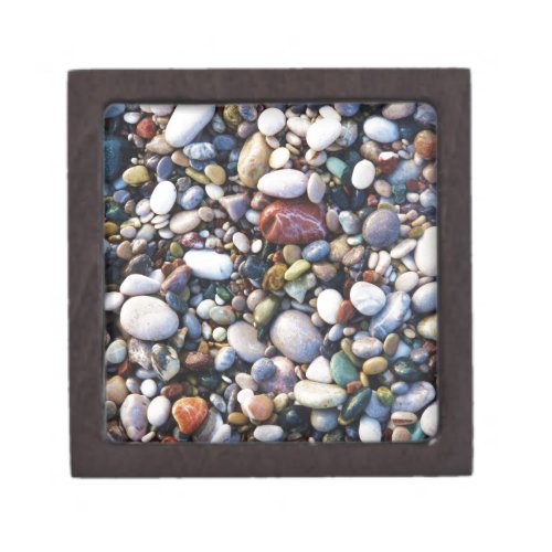 Sea Pebbles Beach Stones Rhodes Greece Keepsake Box