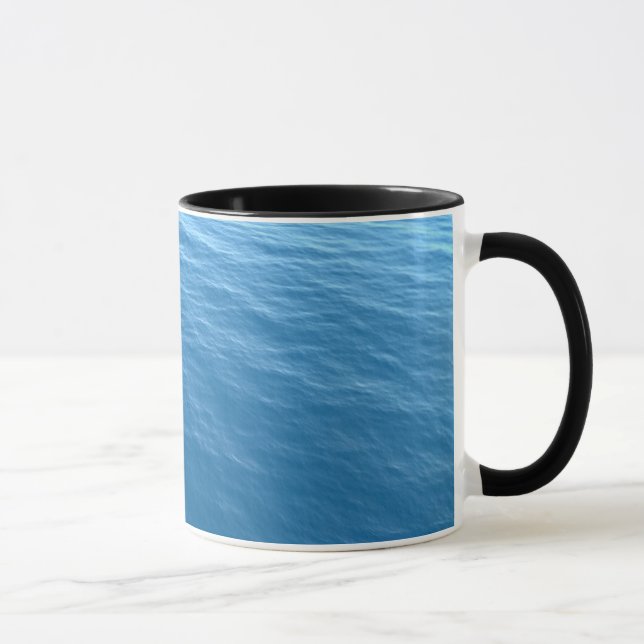 Sea Photo Ringer Combo Mug (Right)