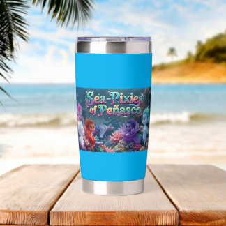 Sea-Pixies of Peñasco Underwater Fantasy Two-Tone  Insulated Tumbler