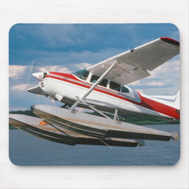 Sea Plane Taking Off, Victoria Falls, Zimbabwe Mouse Pad (Front)