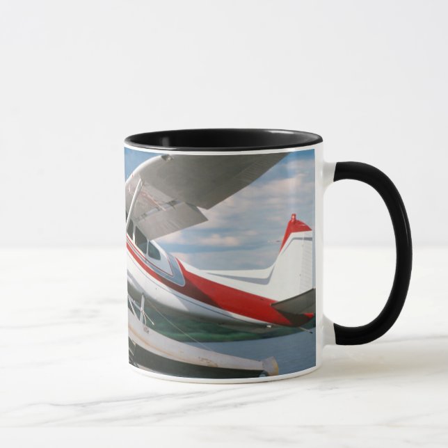 Sea Plane Taking Off, Victoria Falls, Zimbabwe Mug (Right)