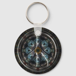 Sea Portal Peace Keychain