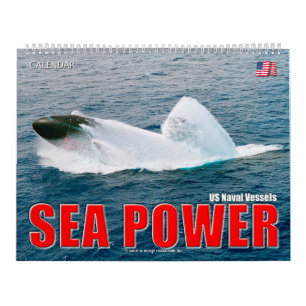 SEA POWER – US Naval Vessels Calendar