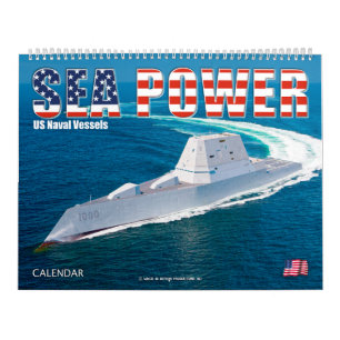 SEA POWER – US Naval Vessels Calendar