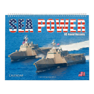 SEA POWER – US Naval Vessels Calendar