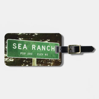 Sea Ranch California  Luggage Tag