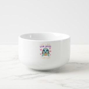 Sea Reptile Turtle Lovers Just A Girl Who Loves Tu Soup Mug
