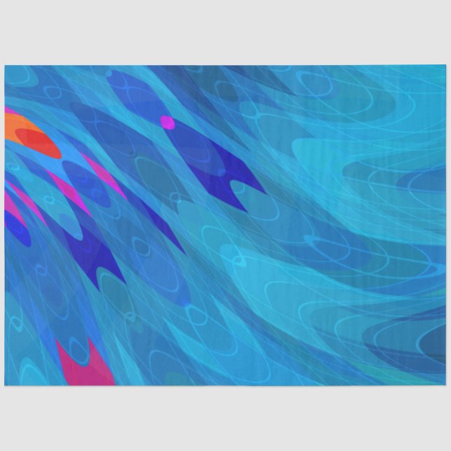 Sea Ripple Tissue Paper (Front)