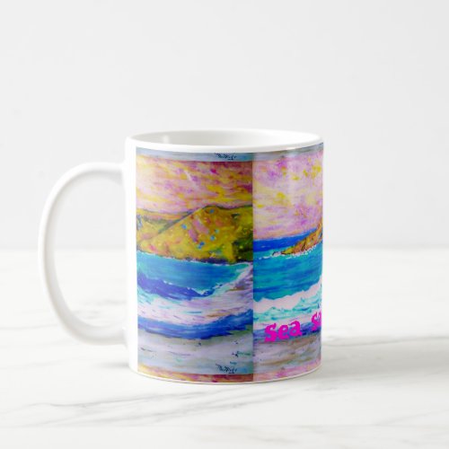 sea salt spray Art Coffee Mug
