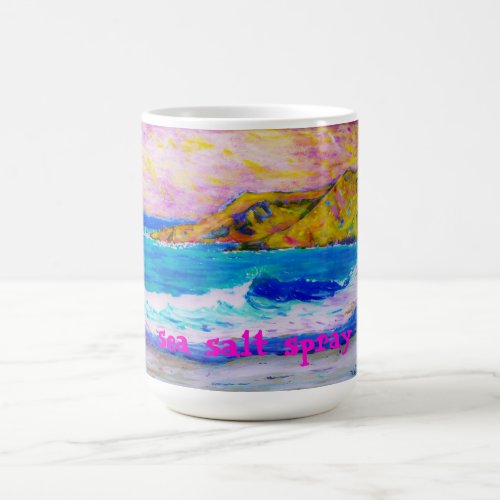 sea salt spray coffee mug