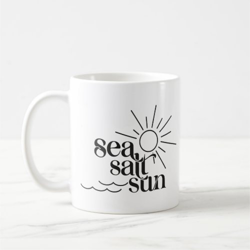 Sea Salt Sun Coffee Mug