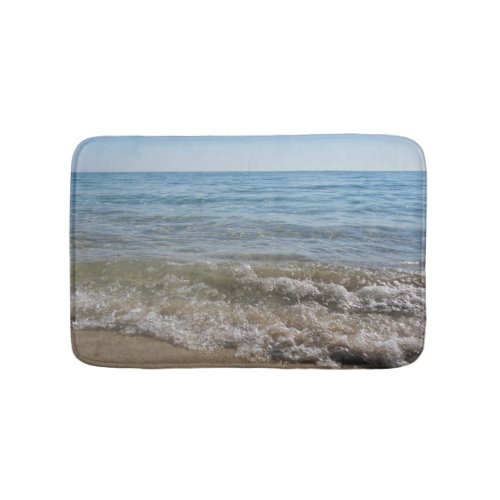 Sea  Sand Beach Waves   Bath Mat