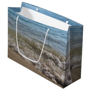 Sea & Sand Beach Waves Large Gift Bag