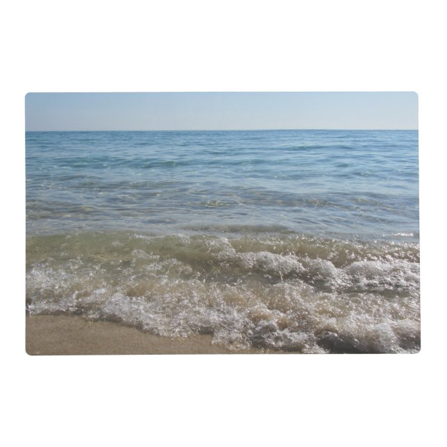 Sea & Sand Beach Waves Placemat (Front)