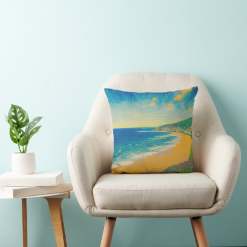 Sea Scape 07 Throw Pillow