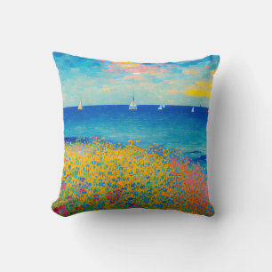 Sea Scape 08 Throw Pillow