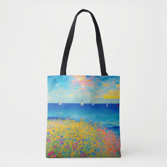 Sea Scape 08 Tote Bag (Front)